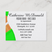 Fitness - Personal Trainer - SRF Visitenkarte (Rückseite)