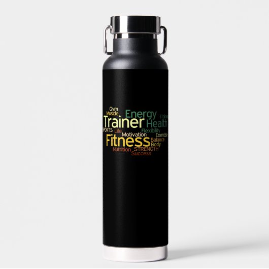 Fitness/Personal Trainer Trinkflasche (Vorne)