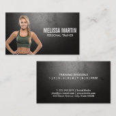 Fitness | Personal Trainer Visitenkarte (Vorne/Hinten)