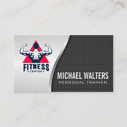 Fitness | Personal Trainer Visitenkarte (Vorderseite)