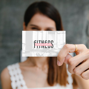 Fitness Persönliche Gesundheit   Gymnastikleiterin Terminkarte