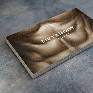 Fitness-persönlicher Trainer-starker Visitenkarte