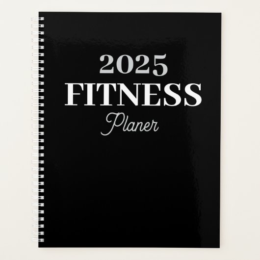 Fitness Planer 2025 (Vorderseite)