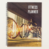 Fitness-Planer - Anpassen an Ihren Text Planer (Vorderseite)