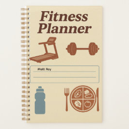 Fitness-Planer für Training, Ernährung & Hydratati Planer