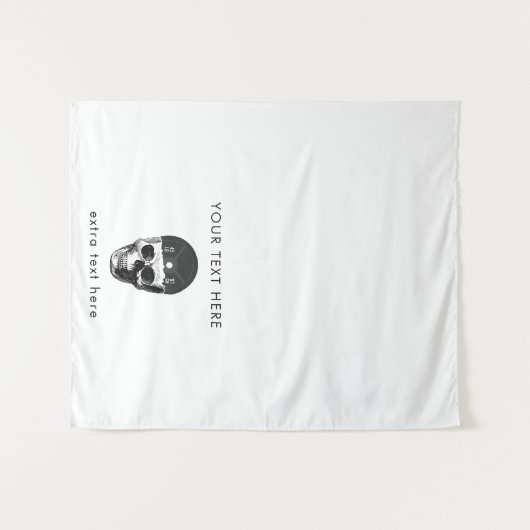 Fitness Pop Up Shop Table Runner Sign Business Wandteppich (Vorderseite (Horizontal))