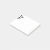 Fitness Post-it Klebezettel (angewinkelt)