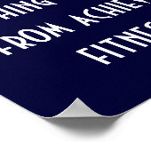 Fitness Poster (Ecke)