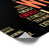 Fitness Poster (Ecke)