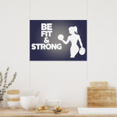 Fitness Poster (Küche)