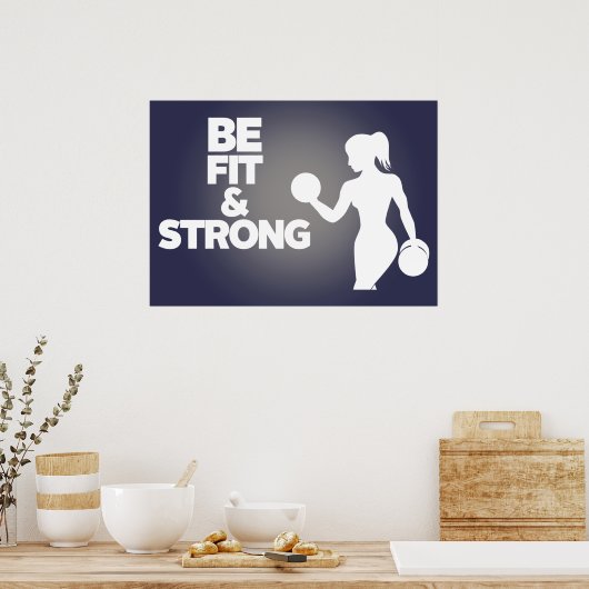Fitness Poster (Küche)