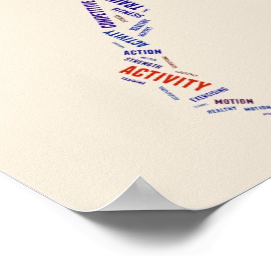 Fitness Poster (Ecke)