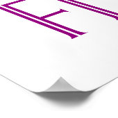 Fitness Poster (Ecke)