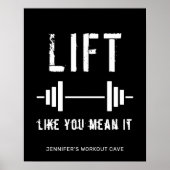 Fitness Poster (Vorne)