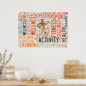 Fitness Poster (Küche)