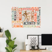 Fitness Poster (Heimbüro)