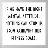 Fitness Poster (Vorne)