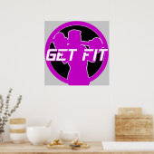 Fitness Poster abspielen (Küche)