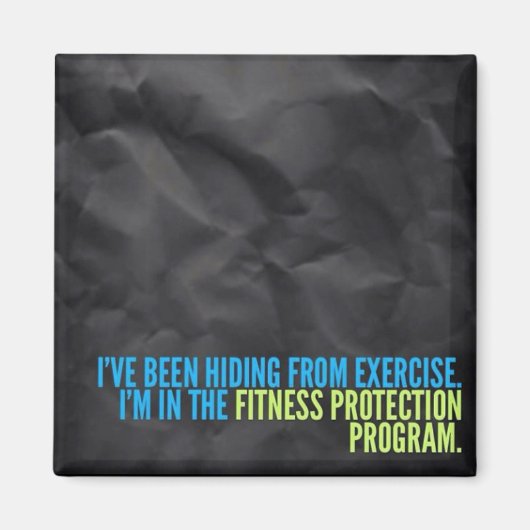 FITNESS PROTECTION PROGRAM MAGNET (Vorne)