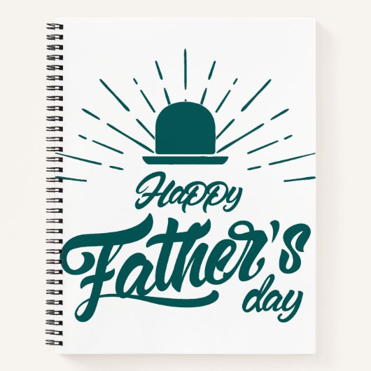 Fitness-Protokoll: Workout Spiral Notebook Notizblock (Vorderseite)