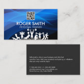 Fitness | QR-Code Visitenkarte (Vorne/Hinten)