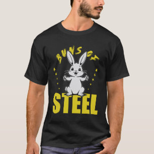 Fitness Rabbit Lover Gym Workout Funny Bun T - Shi T-Shirt