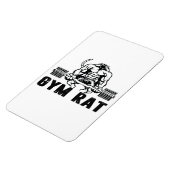 Fitness-Ratte Magnet (Linke Seite)