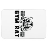 Fitness-Ratte Magnet (Horizontal)