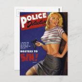 Fitness Rauchen Postkarte (Vorne/Hinten)