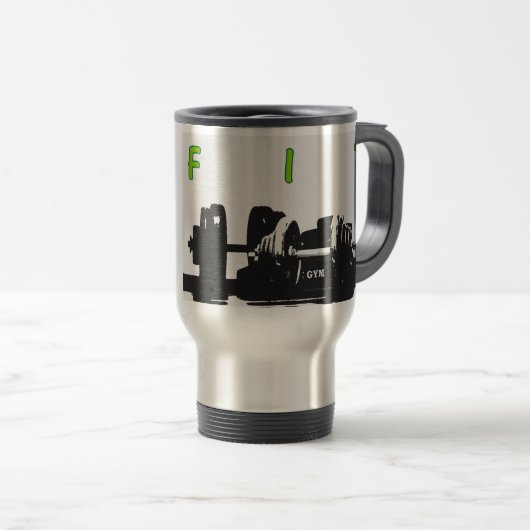 Fitness Reisebecher (VorderseiteRechts)