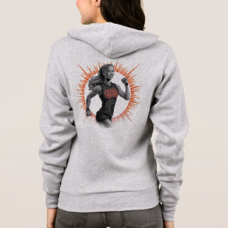 Fitness-Reißverschluss-Hoodie für Frauen – Motivie Hoodie
