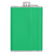 Fitness Santa Claus Flask Flachmann (Rückseite)