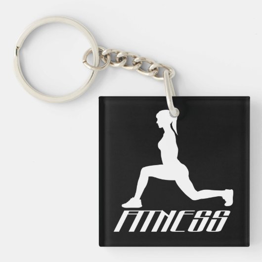 Fitness Schlüsselanhänger (Vorderseite)