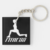 Fitness Schlüsselanhänger (Rückseite)