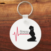Fitness Schlüsselanhänger (Vorderseite)