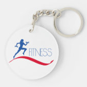 Fitness Schlüsselanhänger (Rückseite)
