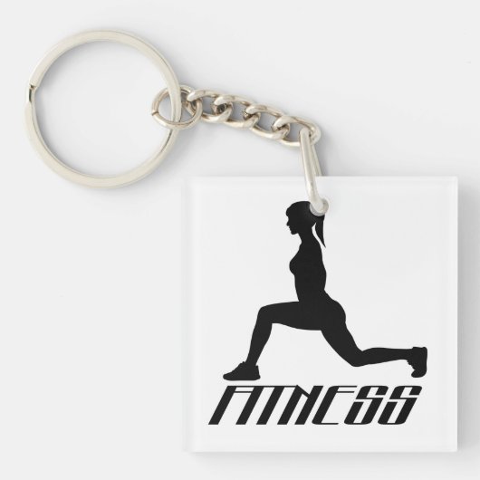 Fitness Schlüsselanhänger (Vorderseite)