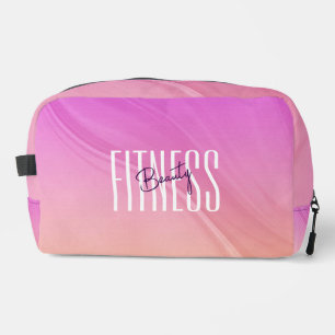 Fitness Schönheit Moderne rosa Farbstoff Toiletten Waschbeutel