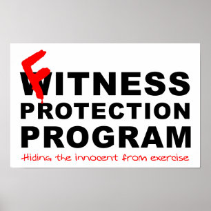 Fitness Schutz Lustiges Poster