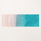 Fitness "Seaside Sea Waves" Yogamatte (Vorderseite (Horizontal))