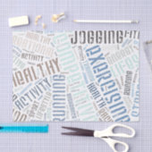 Fitness Seidenpapier (Handwerk)