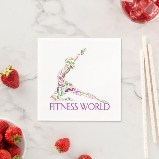 Fitness Serviette (Beispiel)