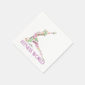 Fitness Serviette (Ecke)