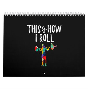 Fitness So Roll Gym Bodybuilding Girl Kalender