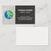 Fitness | Sportwagen Business Card Visitenkarte (Vorne/Hinten)