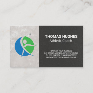 Fitness   Sportwagen Business Card Visitenkarte