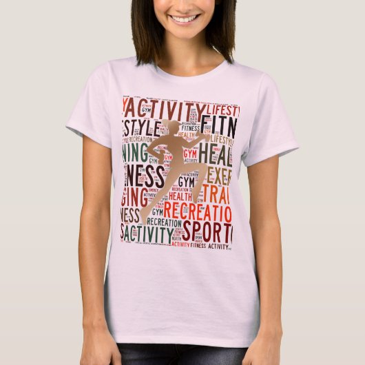 Fitness T-Shirt (Vorderseite)