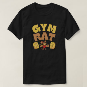 Fitness-T-Shirt für Männer von Gym Rat T-Shirt