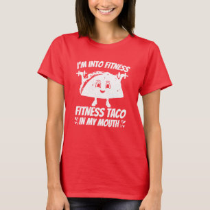 Fitness-Taco Lustige Turnhalle T-Shirt