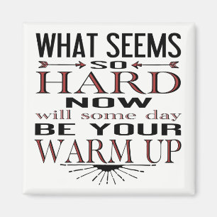 Fitness-Tanz-motivierend Zitat Magnet